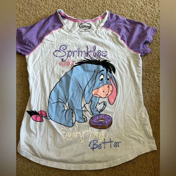 Eeyore Sprinkles Make Everything Better Tshirt - Picture 1 of 2